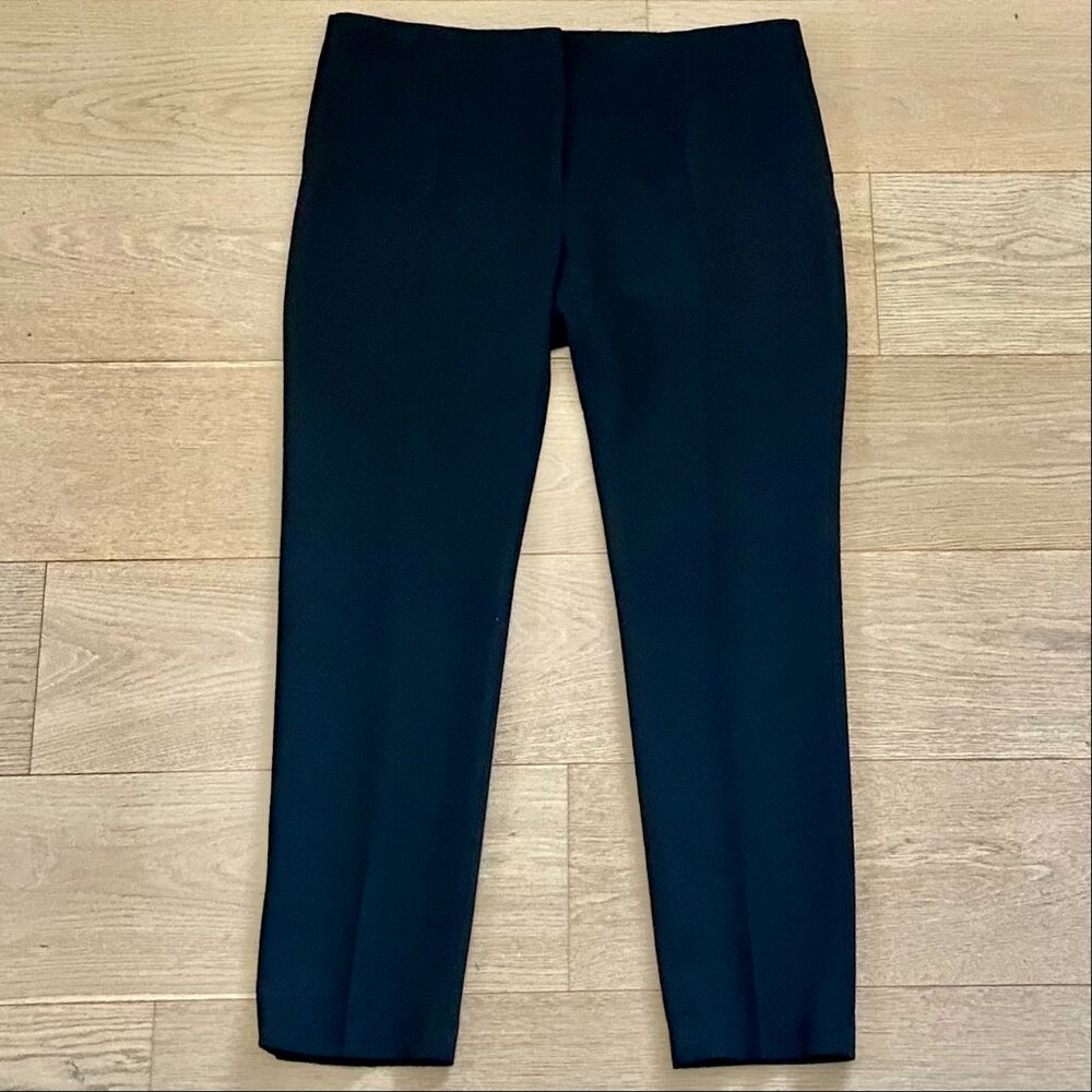 ZARA Womens Black Ankle Pants w Side Pockets Size X-Large
